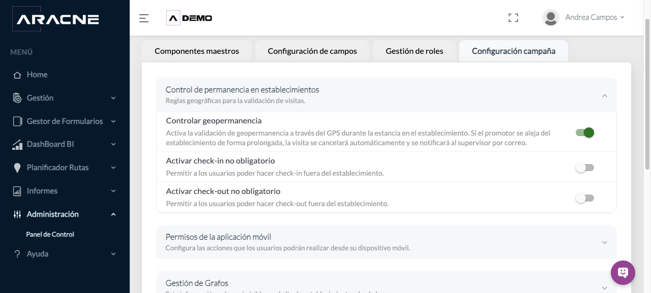 Control de permanencia