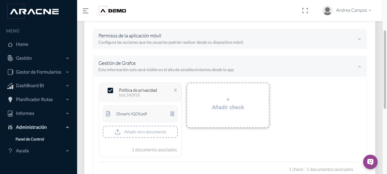 Gestión de Grafos